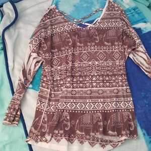 Elephants boeheim  bohemian  top